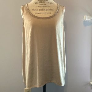 Eileen Fisher silk tank top